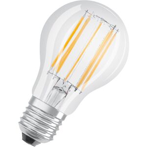 Osram Lampadina LED, E27 goccia, trasparente, luce calda, 11W= 1521LM (equiv 100 W), 300° dimmerabile,
