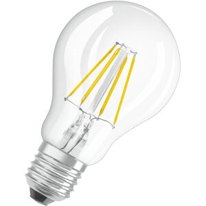 Osram Set da 2 lampadine LED, E27 goccia, trasparente, luce calda, 4W= 470LM (equiv 40 W), 300°,