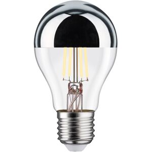 LEXMAN Lampadina LED, E27 goccia, argentato, luce calda, 4W= 470LM (equiv 40 W), 330°,