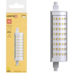 LEXMAN Lampadina LED, R7S capsula, opaco, luce calda, 11.2W= 1521LM (equiv 100 W), 300° dimmerabile,