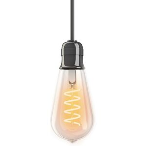 XANLITE Lampadina LED, E27 goccia, trasparente, luce calda, 4W= 300LM (equiv 28 W), 320°,
