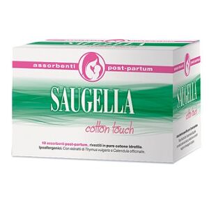 Saugella Cotton Touch Assorbente Post Parto 10 Pezzi