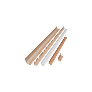 ratioform Prof. paraspig. terra, autoades., dim. fianco 50 x 50 mm, l 1600 mm, 3 mm, avana