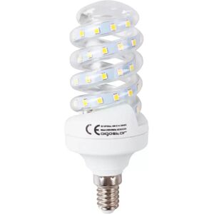 Lampadina Led E14 a tubo a spirale 9W Bianco freddo 6400K Aigostar