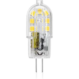 Lampadina Led G4 a Capsula 1,7W SMD trasparente Bianco freddo 6500K Aigostar