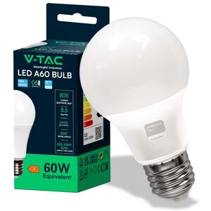 V-Tac Pro Vt-210 Lampadina Led Chip Samsung Smd 8.5w E27 A60 Bianco Caldo 3000k - Sku 21228