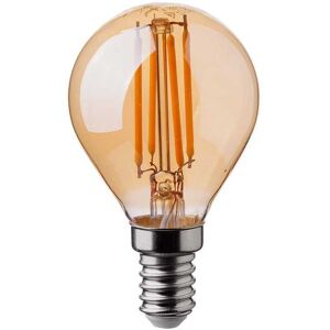 V-Tac Vt-1953 Lampadina Led Filamento Vintage Arredo E14 4w P45 Ambrato Bianco Caldo 2200k - Sku 214499