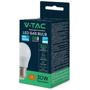 V-Tac Pro Vt-1812 Lampadina Led E14 Goccia G45 3.7w Smd Chip Samsung Bianco Naturale 4000k Sku 8046