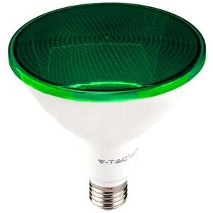 V-Tac Vt-1227 Lampadina Led Smd 17w E27 Par38 Luce Verde Waterproof Ip65 - Sku 92067