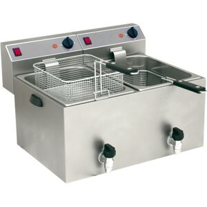 GC Pizza Friggitrice da Banco FT99 400 V 9+9 lt