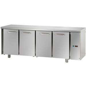 Tecnodom Tavolo Refrigerato Positivo 4 Porte GN 1/1 Senza Motore