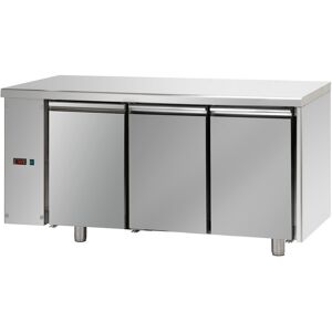 Tecnodom Tavolo Refrigerato Pasticceria 3 Porte Prof. 80 Senza Motore Gruppo SX