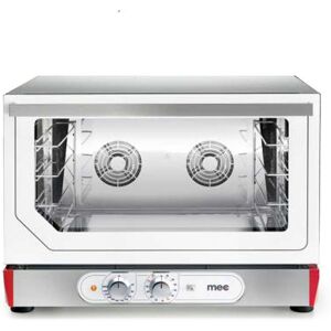 Mec Forno a Convezione 4 Teglie 60x40 o GN 1/1 canico Vapore Manuale