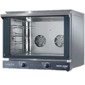 Tecnodom Forno a Convezione FEM04NEGNV 4 Teglie GN 1/1 Elettromeccanico