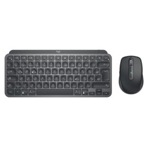 Logitech 920-011054 tastiera Mouse incluso RF senza fili + Bluetooth QWERTZ Tedesco Grafite (920-011054)