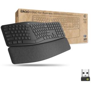 Logitech K860 for Business tastiera Bluetooth Svizzere Grafite (920-010347)