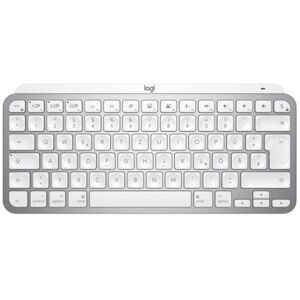 Logitech MX Keys Mini For Mac Minimalist Wireless Illuminated Keyboard tastiera Bluetooth AZERTY Francese Grigio (920-010520)