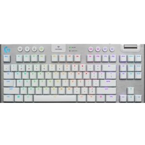 Logitech G G915 TKL - GL Tactile tastiera RF senza fili + Bluetooth QWERTZ Tedesco Bianco (920-009661)