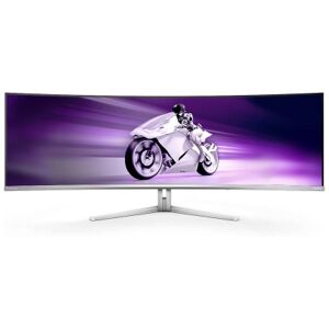 Philips Evnia 8000 49M2C8900L/00 Monitor PC 124,2 cm (48.9") 5120 x 1440 Pixel Dual QHD QD-OLED Bianco