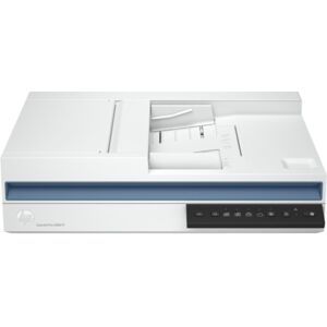 HP Scanjet Pro 2600 f1 Scanner piano e ADF 600 x 600 DPI A4 Bianco (20G05A B19)