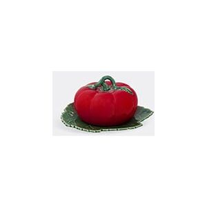 Bordallo Pinheiro 'tomate' Butter Dish
