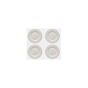Bordallo Pinheiro 'fantasia' Dinner Plate, Set Of Four, Ivory