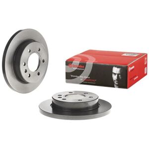 Brembo Disco freno 08D04611 posteriore, pieno, altamente carbonizzato, 1 Pezzo