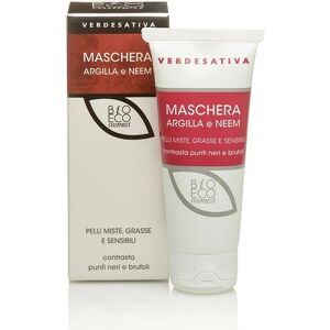 verdesativa Maschere Viso Maschera Argilla e Neem