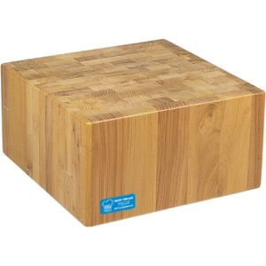 Ceppo in legno spessore 25 cm + Sgabello dimensioni L60xP60xH90 cm
