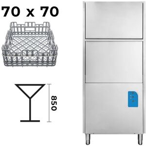 Lavaoggetti elettronica con cestello 70x70 completa di dosatore detergente e brillantante