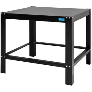 Supporto forno in ferro verniciato nero dim. L1305xP489xH960/860 mm