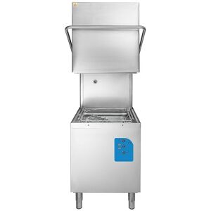 Lavastoviglie a capotta elettronica con cestello 50x50 cm con dosatori