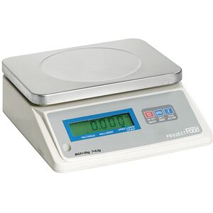 Bilancia elettronica con portata 15 kg con precisione 5 gr.