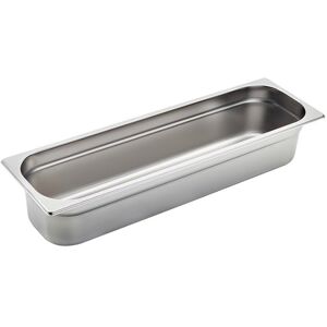 Bacinella in acciaio inox formato GN 2/4 altezza 100 mm