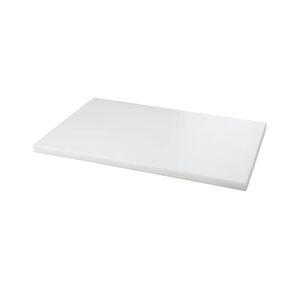 Tagliere in Polietilene alimentare bianco dimensioni L70xP40xH2 cm