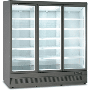 Frigo murale no frost L 188 cm con porte battenti e temp da -18°C a -22°C serie MR