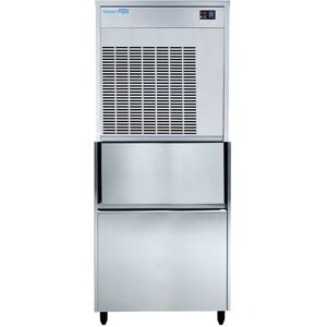 Fabbricatore di ghiaccio granulare con produzione di 178 kg/24h raffreddamento ad acqua