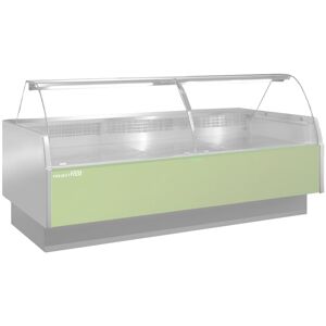 Supplemento per pannello frontale colore verde vetro curvo linea MADRID