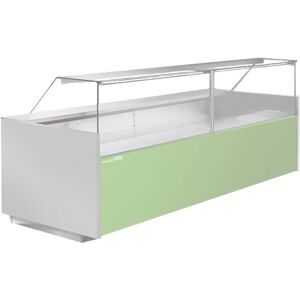 Supplemento per pannello frontale colore verde vetro dritto linea PRAGA