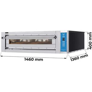 Forno pizza elettrico a camera singola per 9 pizze Ø 35 cm serie EVOX