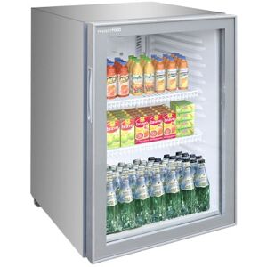 Frigo bibite grigio da 68 lt temperatura da 0°C a +7°C