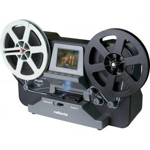 Reflecta Film Scanner Super 8 – Normal per pellicola/diapositiva Nero [66040]