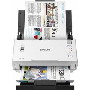 Epson DS-410 Scanner a foglio 600 x DPI A4 Nero, Bianco (Work Force DS-410) [B11B249401BY]