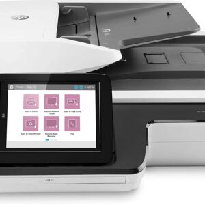 HP Scanjet Enterprise Flow N9120 fn2 Scanner piano e ADF 600 x DPI A3 Nero, Bianco [L2763A B19]