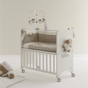 Nanan Lettino Co-Sleeping Tato con Materasso e Cuscino