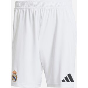 Adidas Real Madrid Home 24-25 M - Pantaloncini Calcio Ufficiali - Uomo - Bianco L