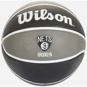 Wilson Nba Tribute Team Brooklyn Nets - Pallone Basket - Nero OFFICIAL