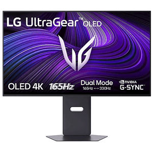 LG UltraGear OLED 32GX850A Monitor Gaming Curvo, 31,5 ", UHD 4K, 3840 x 2160 Pixel, tempo di risposta 0,03 ms, refresh rate 330 Hz