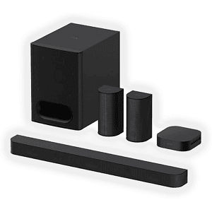 Sony SOUNDBAR + SUBWOOFER BRAVIA THEATRE SYSTEM 6 5.1 canali, Potenza Max 1000 W, Cassa wireless, Nero