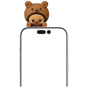 Cellular Line MINI PUPAZZETTI Phone Buddy Bear